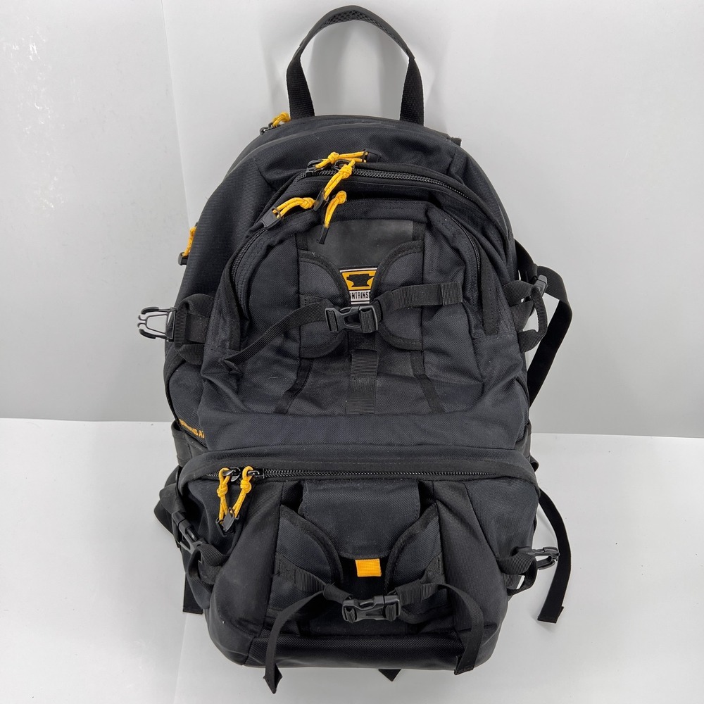 Mountainsmith Borealis AT All Weather Camera Backpack Black Travel w/ Rain Cover